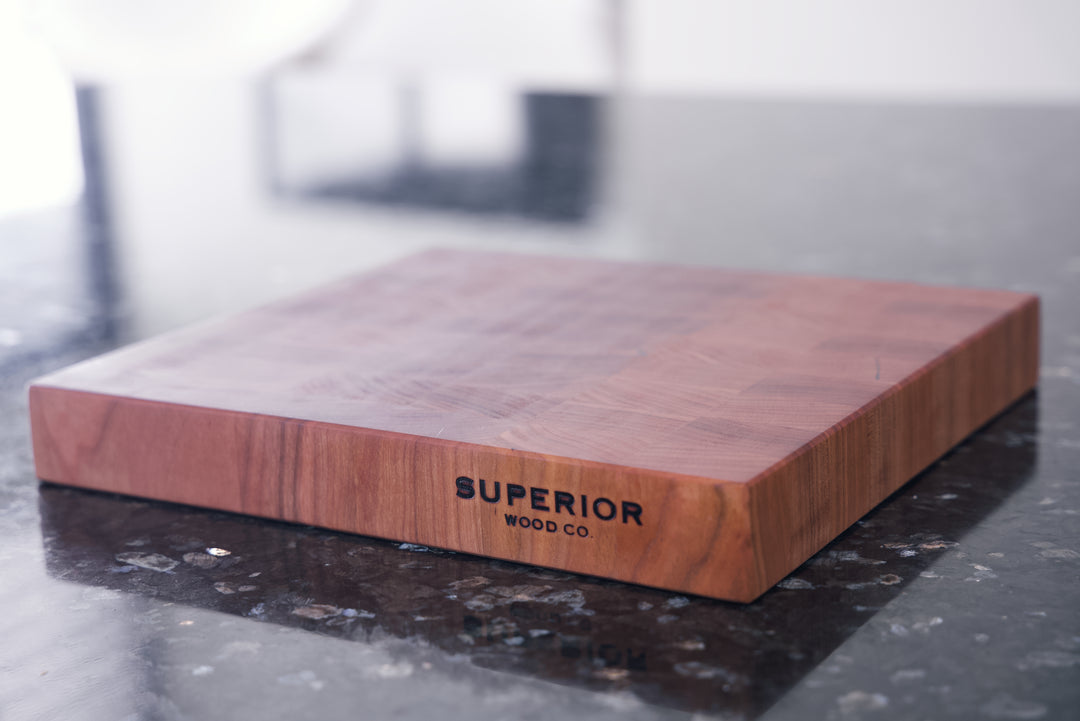 Cherry End Grain Cutting Board