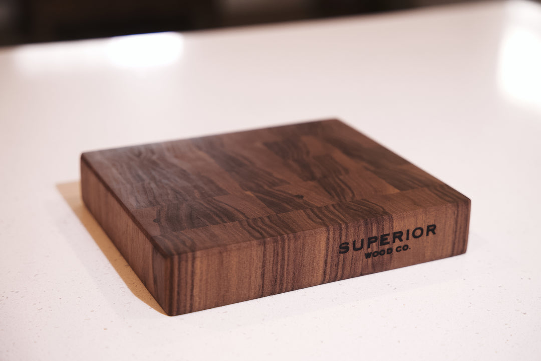 Black Walnut End Grain Cutting Board