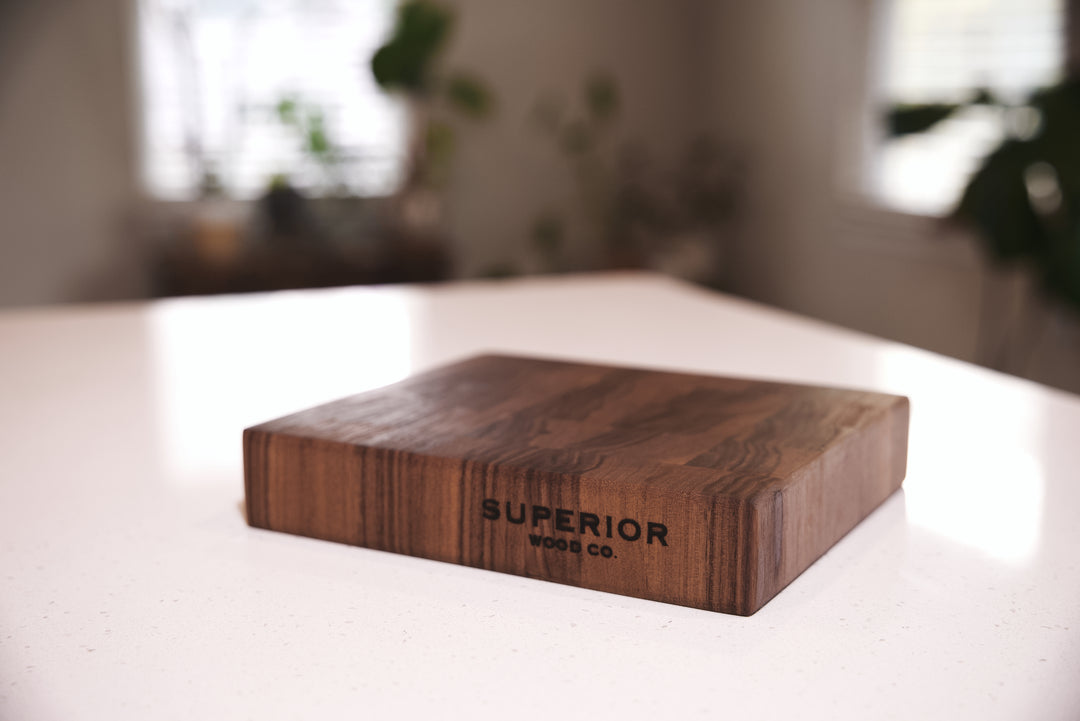 Black Walnut End Grain Cutting Board